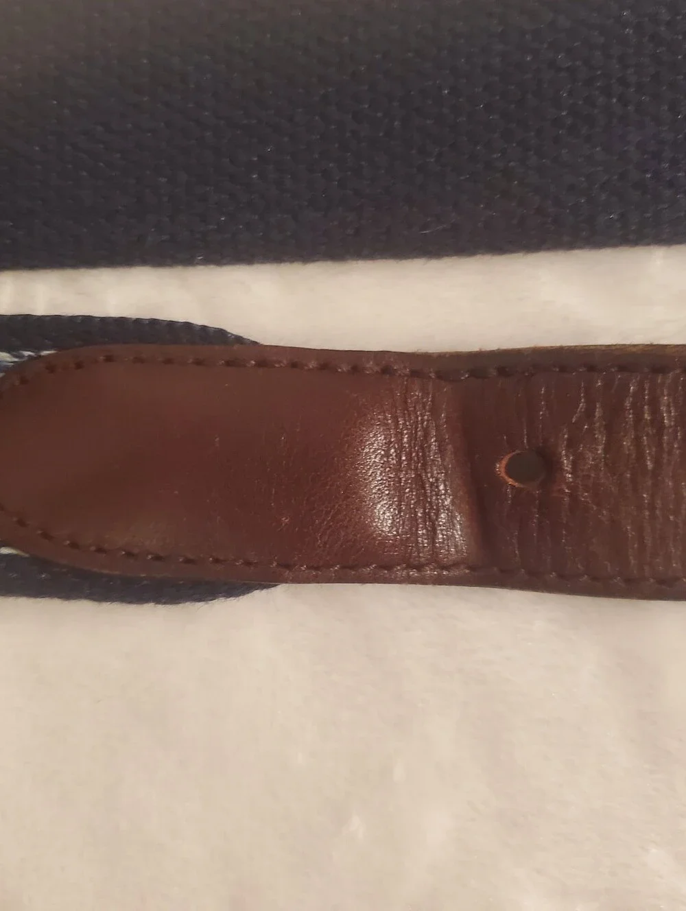 Vineyard Vines Leather Belt Mens 42